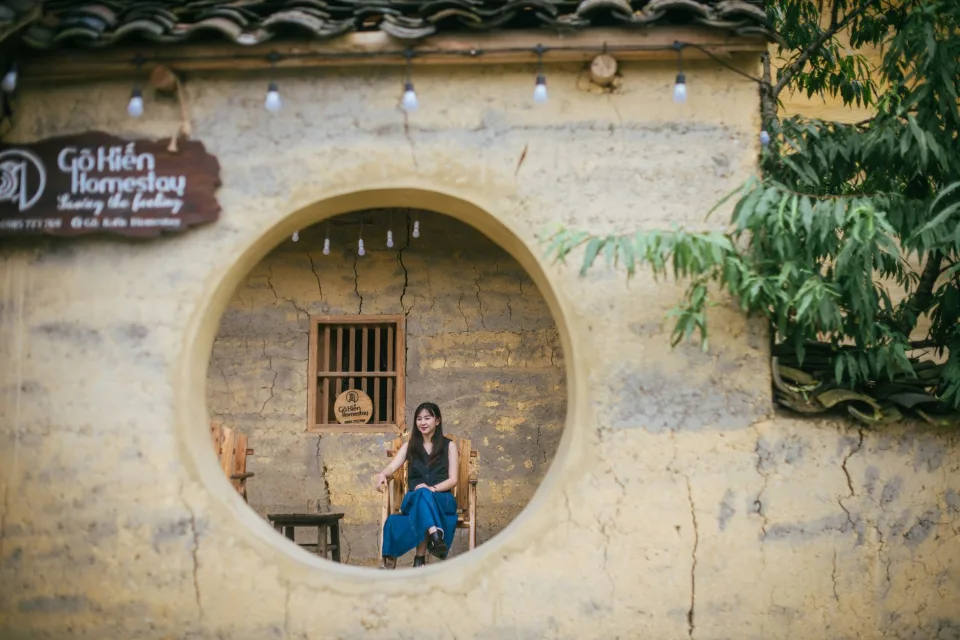 Lối vào homestay